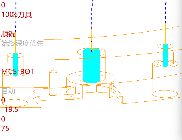 铣孔生成深度异常