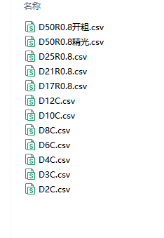 刀具顺序前缀示例